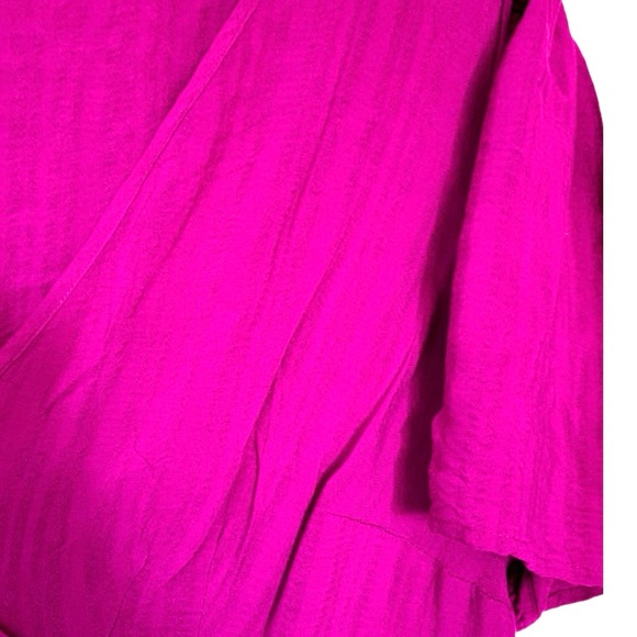 Knox Rose Short Sleeve V-Neckline Tiered Spring and Summer Dress Size 1X - Picture 6 of 14